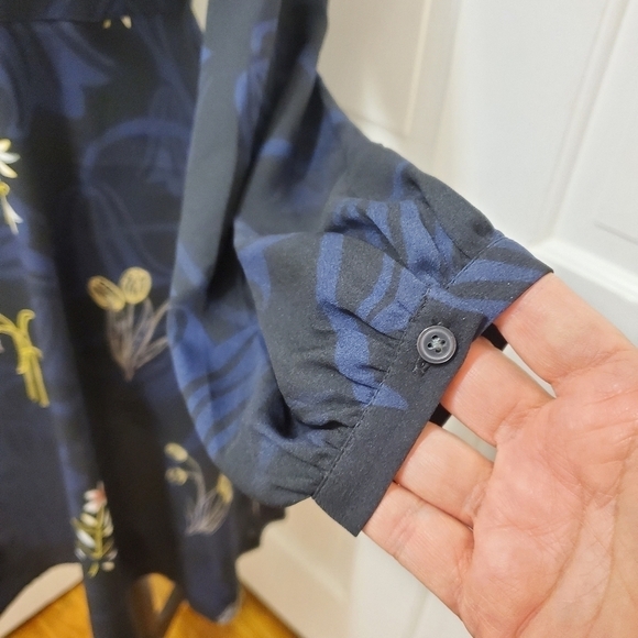 NWT LOFT Purple A-Line Dress Size 4, Retail $98, Classic, Business, formal - Picture 4 of 12